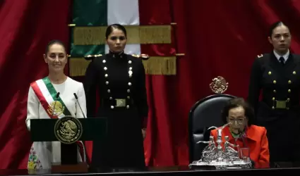 Claudia Sheinbaum Pardo rindi protesta este 1 de octubre como la primera mujer 