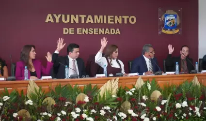 Aprueba Cabildo de Ensenada la integraci�n de las comisiones edilicias