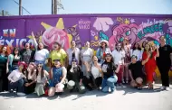 Inauguran mural colectivo "Morra y Muras" por Las Calafias en Mexicali