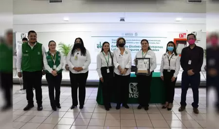 Entrega IMSS BC Distintivo ELSSA a 15 empresas de Baja California