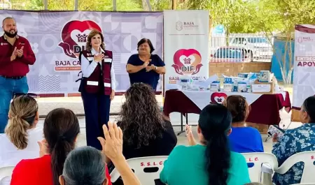 Benefician a residentes del Valle de Mexicali con apoyos sociales