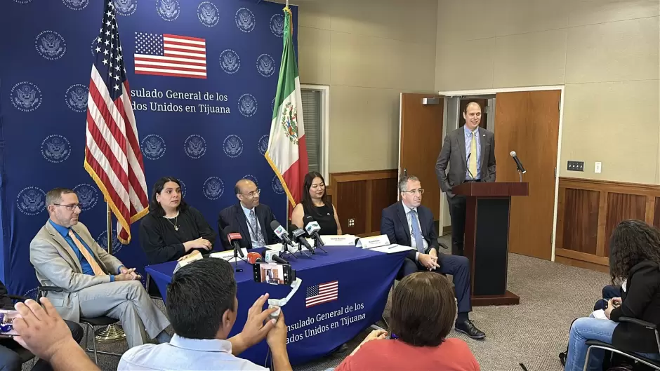 Consulado de EE.UU. en Tijuana adelantar citas de visas del 2025