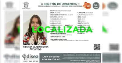 Trabajo coordinado permiti la localizacin de joven rusa menor de edad