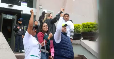 Protestas de trabajadores del Poder Judicial