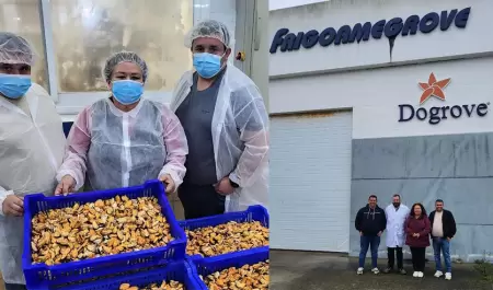 Visita titular de SEPESCA BC la regin acucola de Vigo, Espaa