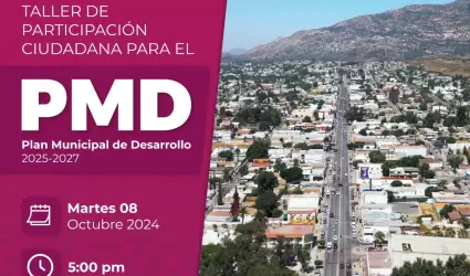 Taller ciudadano del Plan Municipal de Desarrollo 2025-2027