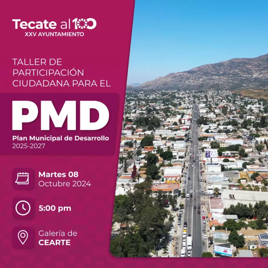 Taller ciudadano del Plan Municipal de Desarrollo 2025-2027