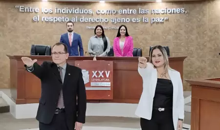 Legisladores designan por unanimidad a Karina Acosta y Salvador Avelar como Magi