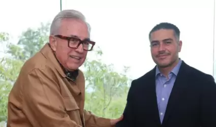 Gobernador de Sinaloa se rene con Garca Harfuch