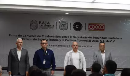 SSCBC y Oxxo firman convenio