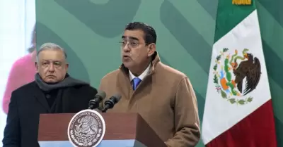 Sergio Salomn Cspedes, gobernador de Puebla