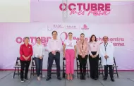 Reafirma gobernadora Marina del Pilar compromiso para prevenir cncer de mama en BC