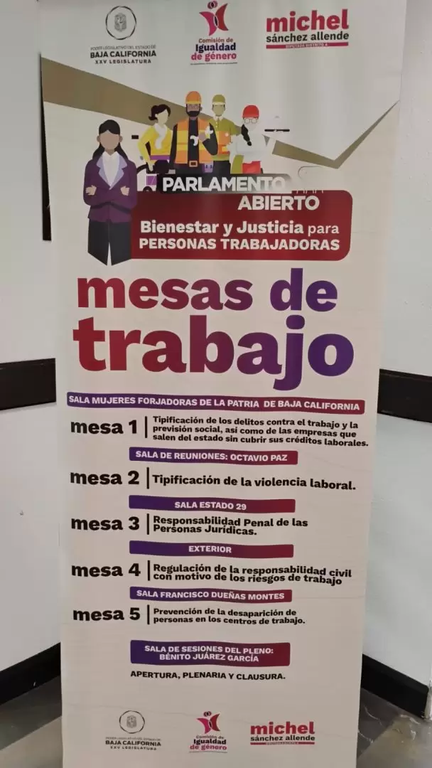 Parlamento abierto "Bienestar y justicia para las personas trabajadoras"