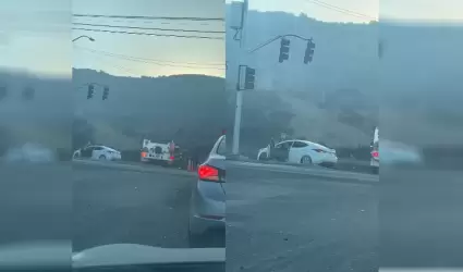 Accidente en salida de Villas del Campo deja heridos graves