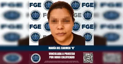 Femenina detenida