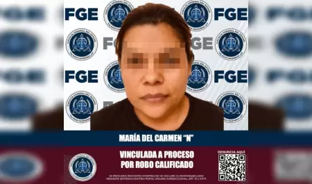 Femenina detenida