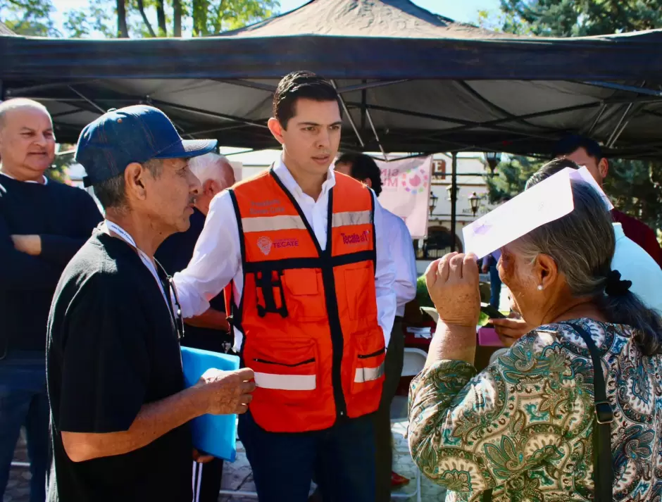 Inaugura Romn Cota mircoles ciudadanos en Tecate