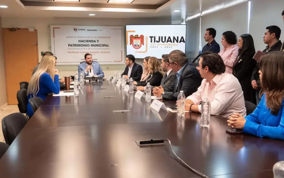 Comisin de Hacienda y Patrimonio Municipal del XXV Ayuntamiento de Tijuana