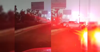 Automovilista "gaviotn" evade fila en la garita de Otay