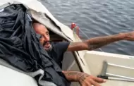 VIDEO: "Teniente Dan" sobrevive al huracn Milton en Florida; se neg a ir a un refugio