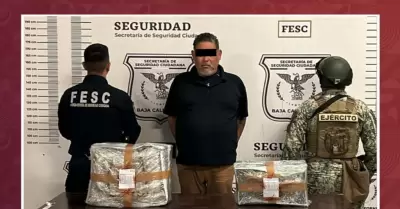 Confiscan 25 kilos de herona y 13 kilos de cocana en Tijuana