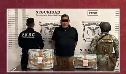 Confiscan 25 kilos de herona y 13 kilos de cocana en Tijuana