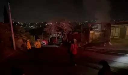 Incendio en colonia Emperadores