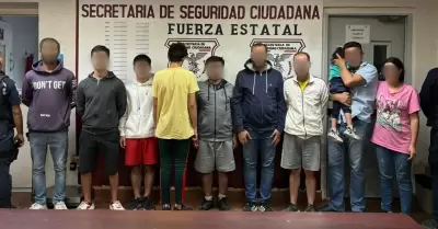 10 personas extranjeras privadas de su libertad en Mexicali