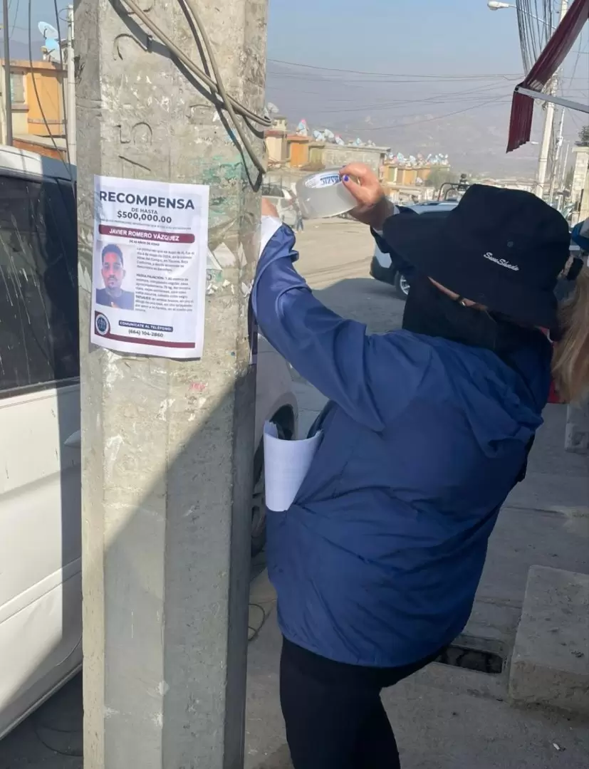 Brigadas de bsqueda individualizada y volanteo en Tijuana