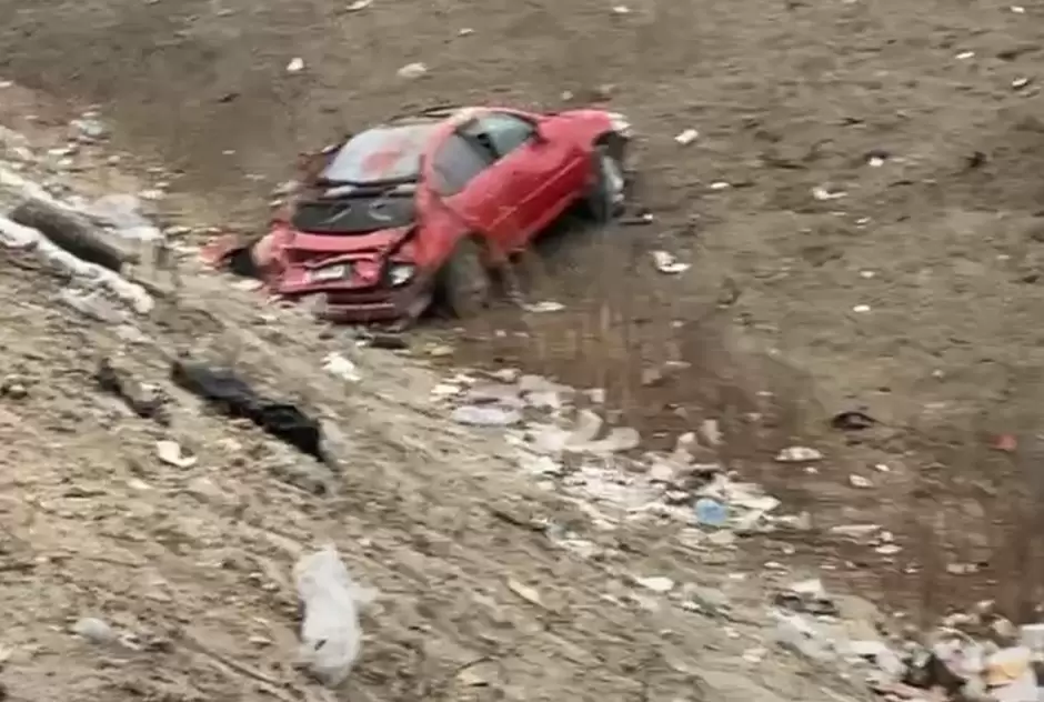 Accidente en la Va Rpida Oriente