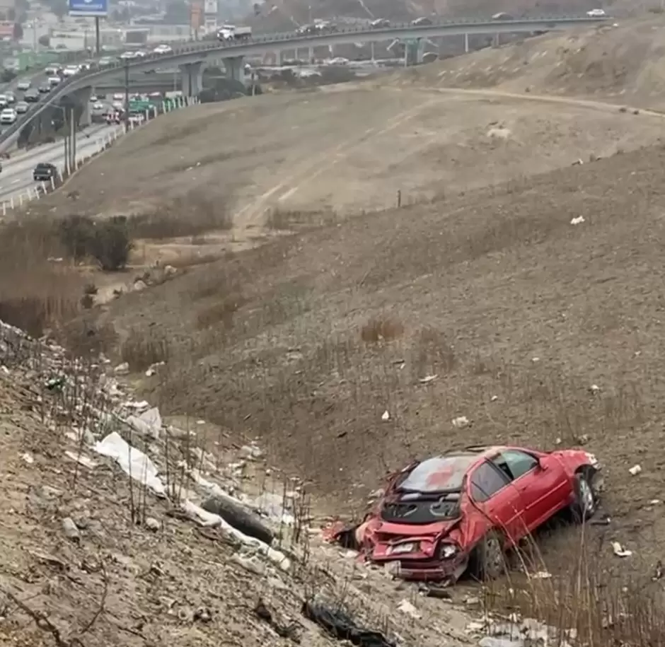 Accidente en la Va Rpida Oriente