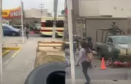 Motociclista fue atropellado por unidad del Ejrcito en Tijuana en el bulevar Daz Ordaz