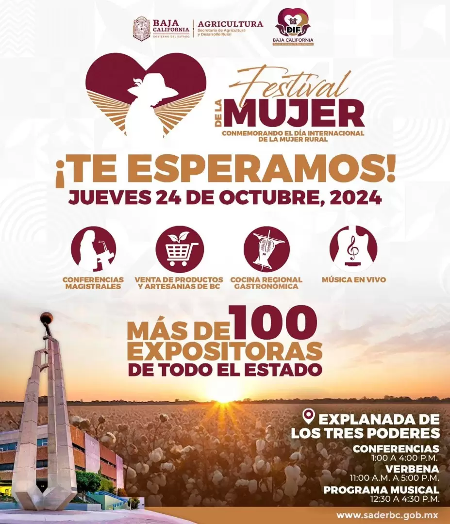 Tercera edicin del Festival de la Mujer en Baja California