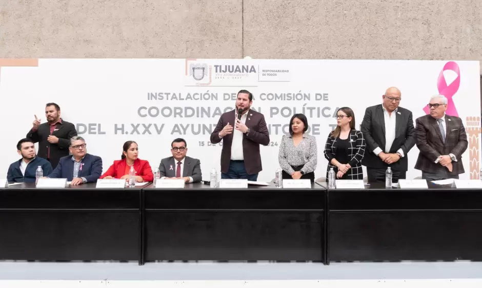 Instalan Comisin de Coordinacin Poltica