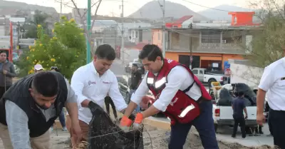 Atiende Romn Cota necesidades de la comunidad en colonias El Mayab y La Sierrit