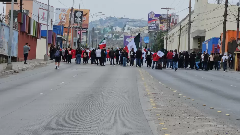 Poder Judicial Federal bloque el bulevar Cuauhtmoc Sur