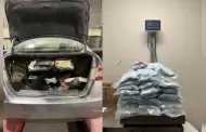 Agentes de CBP incautan ms de 122 libras de pastillas de fentanilo azul ocultas en un vehculo