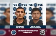 FGE obtiene sentencia para dos sujetos por robo de vehculo con violencia en Playas de Rosarito