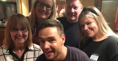 Liam Payne y su familia