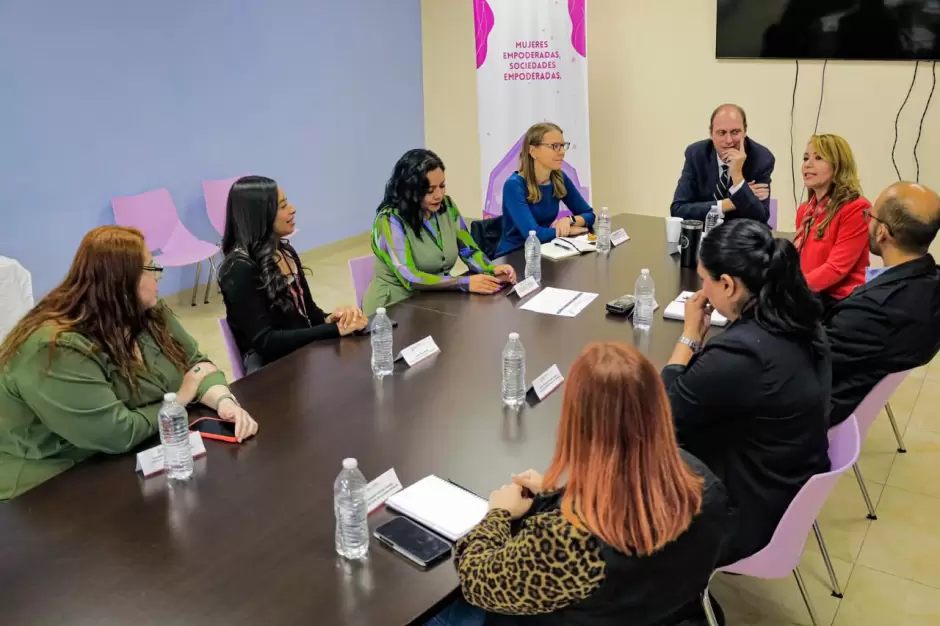 Christopher Teal, Cnsul General de Estados Unidos en Tijuana visita Cejum