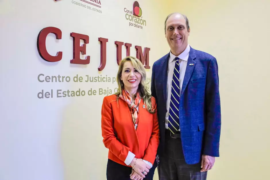 Christopher Teal, Cnsul General de Estados Unidos en Tijuana visita Cejum