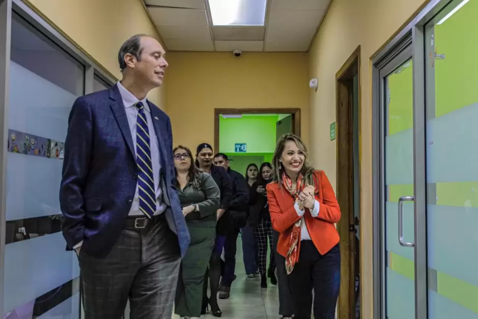 Christopher Teal, Cnsul General de Estados Unidos en Tijuana visita Cejum