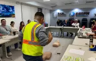 Personal de CESPM participa en curso de primeros auxilios para fortalecer su preparacin en emergencias