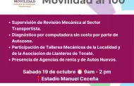 Convoca a Gobierno de Tecate a la Expo Tecate con Movilidad al 100