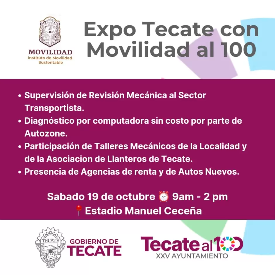 Expo Tecate con Movilidad al 100