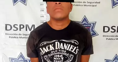 Robo con violencia a comercio con detenido