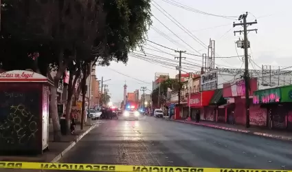 Cinta policiada en Centro