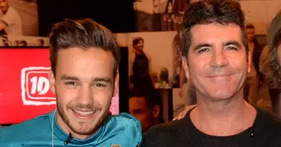 Liam Payne y Simon Cowell