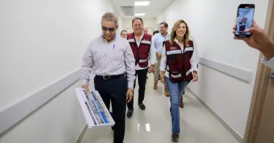 Realiza Gobernadora Marina del Pilar recorrido por el prximo Hospital General d