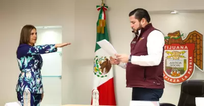 Rinde protesta Paola Nohem Leyva Izaguirre